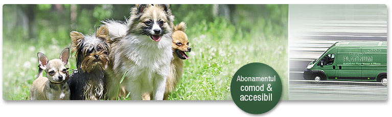 PLATINUM Natural - abonament pentru hrana PLATINUM Natural - abonament pentru hrana