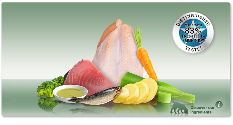PLATINUM MENU Fish+Chicken hrană umedă câini PLATINUM MENU Fish+Chicken hrană umedă câini