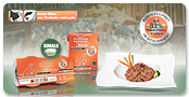 MENU Turkey+Salmon hrană umedă pentru câini image 2 MENU Turkey+Salmon hrană umedă pentru câini image 2
